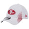 New Era Men's White San Francisco 49ers Active 39THIRTY Flex Hat - Image 1 of 4