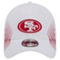 New Era Men's White San Francisco 49ers Active 39THIRTY Flex Hat - Image 3 of 4