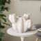 Morgan Hill Home Eclectic Cream Resin Planter - Image 2 of 5