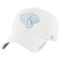 '47 Women's White Jacksonville Jaguars Ballpark Cheer Clean Up Adjustable Hat - Image 2 of 4