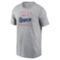 Nike Men's Heather Gray Texas Rangers Home Team Athletic Arch T-Shirt - Image 3 of 4