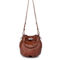 Old Trend Pumpkin Leather Bucket Bag - Image 2 of 5
