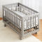 BreathableBaby Breathable Mesh Liner For Full-Size Cribs, Classic - Image 1 of 5