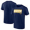 Fanatics Men's Fanatics Navy Denver Nuggets Box Out T-Shirt - Image 1 of 4