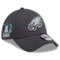 New Era Men's Graphite Philadelphia Eagles 2024 NFL Draft 39THIRTY Flex Hat - Image 1 of 4