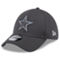 New Era Men's Graphite Dallas Cowboys 2024 NFL Draft 39THIRTY Flex Hat - Image 4 of 4