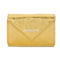 Balenciaga Papier Gold Arena Lambskin Mini Trifold Wallet (New) - Image 1 of 5