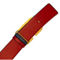 Valentino Garavani VLogo Stud Reversible Belt Size 95 Gray Red Leather (New) - Image 5 of 5
