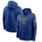 Nike Men's Royal Texas Rangers 2024 Gold Collection Club Fleece Pullover Hoodie - Image 2 of 4
