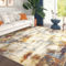 Tayse Clay Contemporary Abstract Rectangle Area Rug - Image 1 of 5