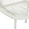 Morgan Hill Home Contemporary Black Plastic Rattan Outdoor Chair - Image 4 of 5
