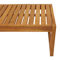 Morgan Hill Home Contemporary Brown Teak Wood Outdoor Coffee Table - Image 4 of 5