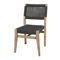 Morgan Hill Home Contemporary Dark Gray Wood Outdoor Dining Chair Set - Image 1 of 5