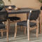 Morgan Hill Home Contemporary Dark Gray Wood Outdoor Dining Chair Set - Image 2 of 5