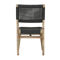 Morgan Hill Home Contemporary Dark Gray Wood Outdoor Dining Chair Set - Image 3 of 5