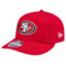 New Era Men's Scarlet San Francisco 49ers Main Low 9FIFTY Snapback Hat - Image 1 of 4