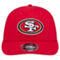 New Era Men's Scarlet San Francisco 49ers Main Low 9FIFTY Snapback Hat - Image 3 of 4