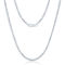 Links of Italy Sterling Silver 2.3mm Rope Chain - Rhodium Plated - Image 1 of 2