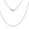 Links of Italy Sterling Silver Diamond Cut Snake Chain - Rhodium Plated - Image 1 of 2