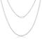 Links of Italy Sterling Silver 2mm Rhodium Rope Chain - Rhodium Plated - Image 1 of 2