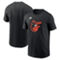 Nike Men's Black Baltimore Orioles Cooperstown Collection Team Logo T-Shirt - Image 1 of 4