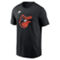 Nike Men's Black Baltimore Orioles Cooperstown Collection Team Logo T-Shirt - Image 3 of 4