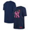 New Era Men's Navy New York Yankees Big League Chew T-Shirt - Image 1 of 4