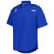 Columbia Men's Royal Texas Rangers Tamiami Omni-Shade Button-Down Shirt - Image 3 of 4