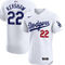 Nike Men's Clayton Kershaw White Los Angeles Dodgers Home Elite Player Jersey - Image 1 of 4