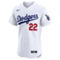 Nike Men's Clayton Kershaw White Los Angeles Dodgers Home Elite Player Jersey - Image 3 of 4