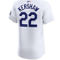 Nike Men's Clayton Kershaw White Los Angeles Dodgers Home Elite Player Jersey - Image 4 of 4