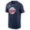 Nike Men's Navy Minnesota Twins Cooperstown Collection Team Logo T-Shirt - Image 3 of 4