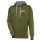 Antigua Men's Olive Kansas City Chiefs Victory Pullover Hoodie - Image 1 of 2
