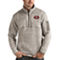 Antigua Men's Oatmeal San Francisco 49ers Fortune Quarter-Zip Pullover Jacket - Image 1 of 2