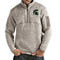 Antigua Men's Oatmeal Michigan State Spartans Fortune Half-Zip Pullover Jacket - Image 1 of 2