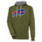 Antigua Men's Olive Buffalo Bills Primary Logo Victory Pullover Hoodie - Image 1 of 2