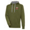 Antigua Men's Olive Minnesota Twins Victory Pullover Hoodie - Image 1 of 2