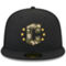 New Era Black Cleveland Guardians 2024 Armed Forces Day 59FIFTY Fitted Hat - Image 3 of 4