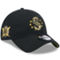 New Era Black Seattle Mariners 2024 Armed Forces Day 9TWENTY Adjustable Hat - Image 1 of 4