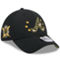 New Era Black Atlanta Braves 2024 Armed Forces Day 39THIRTY Flex Hat - Image 1 of 4