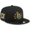 New Era Men's Black Los Angeles Dodgers 2024 Armed Forces Day 9FIFTY Snapback Hat - Image 1 of 4