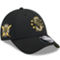 New Era Men's Black Seattle Mariners 2024 Armed Forces Day 9FORTY Adjustable Hat - Image 1 of 4