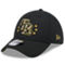 New Era Black Tampa Bay Rays 2024 Armed Forces Day 39THIRTY Flex Hat - Image 4 of 4