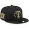 New Era Men's Black Texas Rangers 2024 Armed Forces Day 9FIFTY Snapback Hat - Image 1 of 2