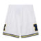 Mitchell & Ness Men's White Michigan Wolverines 1991/92 Throwback Jersey Shorts - Image 4 of 4