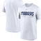 Nike Men's White Los Angeles Dodgers Knockout Legend Performance T-Shirt - Image 2 of 4