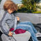 Diono Solana® - Pack of 2 Backless Booster Car Seats Pink - Image 5 of 5