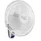 Vie Air 16 Inch 3 Speed Plastic Wall Fan with Remote Control in White - Image 3 of 5