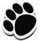 Ashley Productions® Magnetic Whiteboard Eraser, Black Paw, Pack of 6 - Image 2 of 2