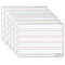 Dowling Magnets® Double-sided Magnetic Dry-Erase Board, Line-Ruled/Blank, Pack of 6 - Image 1 of 2